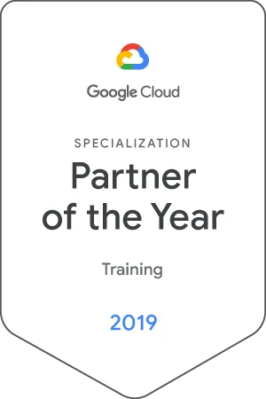 Google Cloud Partner of the Year Global 2019